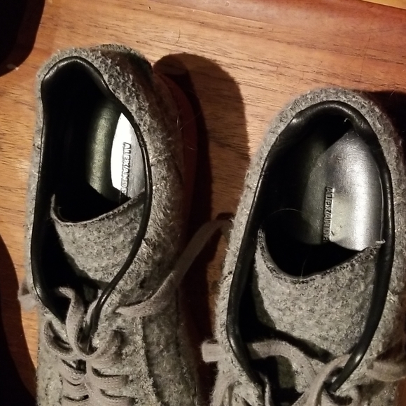 Alexander Wang felt grey sneakers - Picture 12 of 13